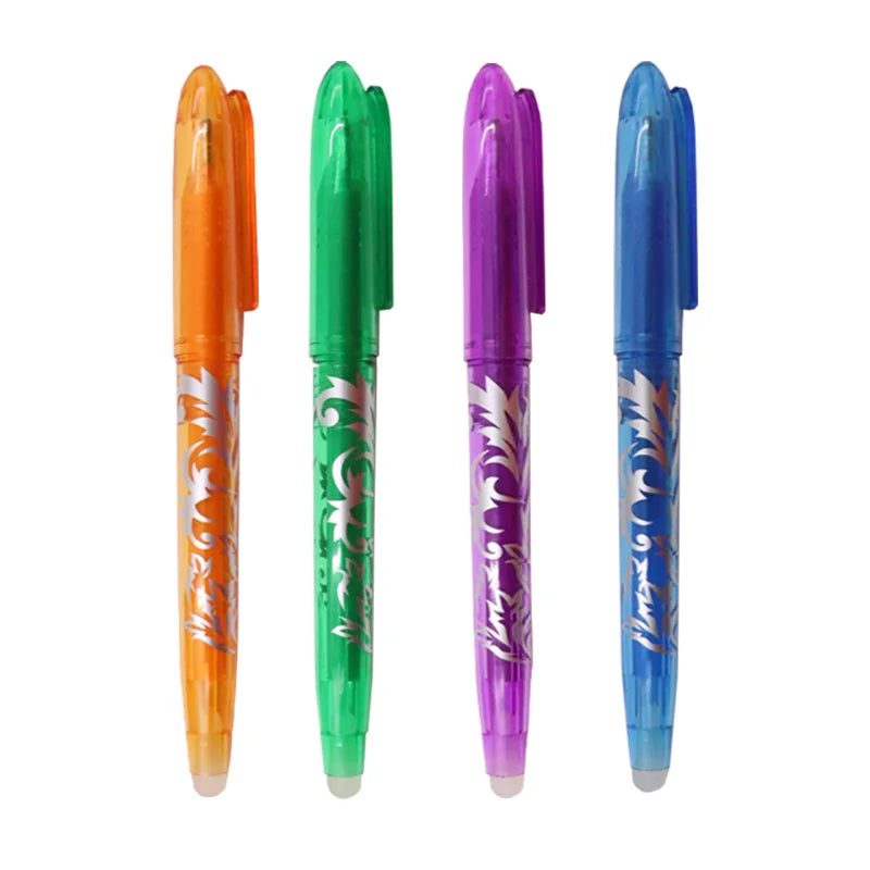 Caneta gel apagável multi-color0.5mm 4/8 peças