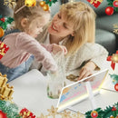 Quadro Mágico de Desenho com Luz LED — Acrílico Transparente, Apagável e com 7 Canetas Coloridas!