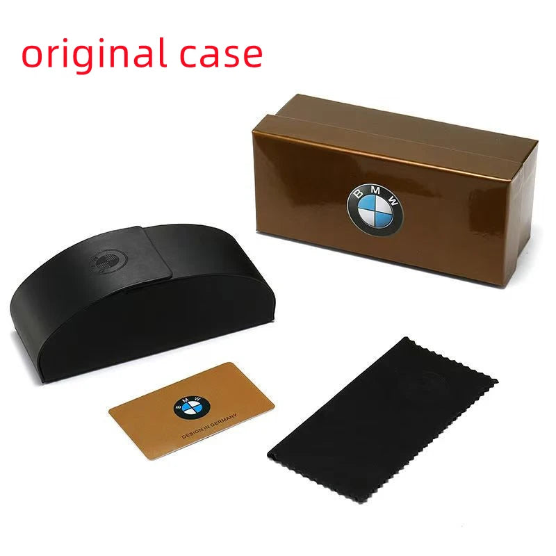 Óculos de Sol Retrô BMW UV400 Polarizados Antirreflexo