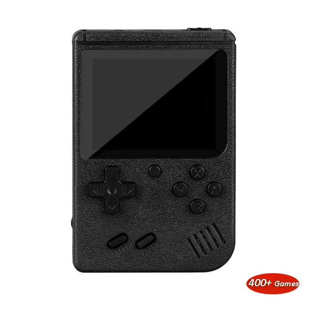 Console de Jogo Portátil com 500 Jogos Clássicos – Mini Console Retrô com Tela LCD, Recarregável,