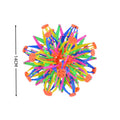 Bola Telescópica Mágica Infantil em Formato de Flor para Arremesso ao Ar Livre -
