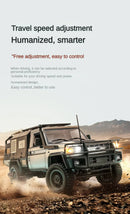 Caminhonete RC em Escala Real 4x4 — Controle Remoto Off-Road para Subidas e Terrenos Irregulares