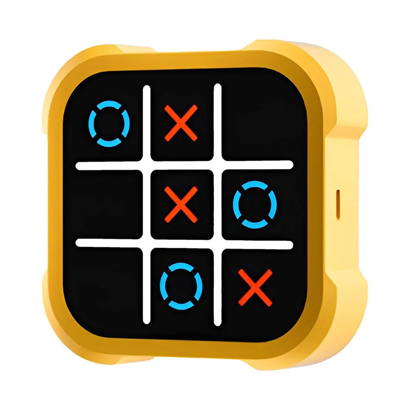 TIC-TAC-TOE Electronic Game 3 in 1 Bolt Chess Game Consoles Children Puzzle Toys Portable Handheld Board Game Toys Kids Gifts