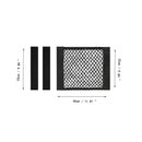 Rede Elástica com Adesivo de Parede, Ideal para Organização no Porta-Malas do Carro e Armazenamento Doméstico.