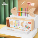 Osso de peixe quebra-cabeça