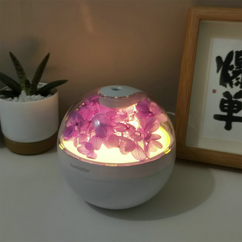 Mini Umidificador de Ar de Mesa para Casa e Escritório com Umidificação Silenciosa