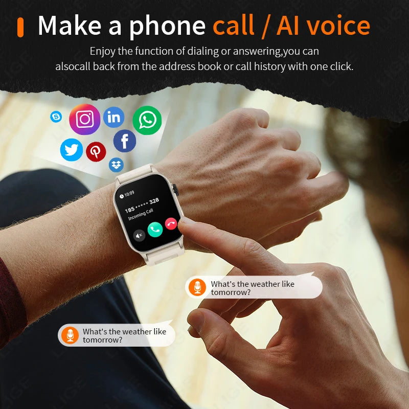 Smartwatch LIGE BWKM0