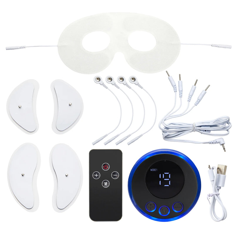 EMS Eye Massage Face Lifting & Firming Anti-Wrinkle Eye Lines Microcurrent Massager Spa Skin Care Home Appliances