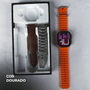 WS-79 ULTRA 2 | Kit 3 pulseiras | Pulseira de Couro e Metal | Segunda geração