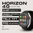Horizon | Celular de Pulso 4G | 2Gb de Ram e 16Gb de Armazenamento
