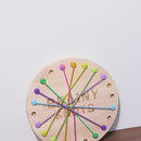 Jogo de Quebra-Cabeça de Corda Torcida em Madeira